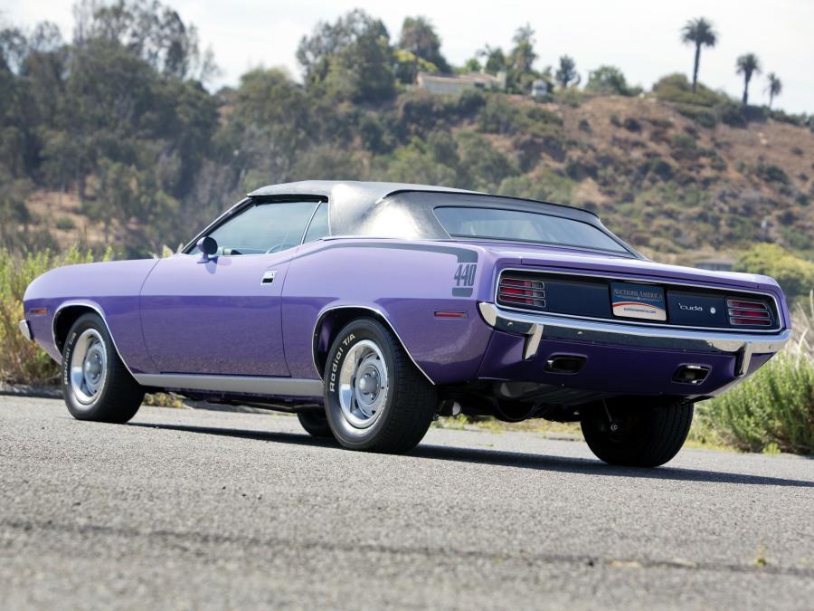  Plymouth &rsquo;Cuda 440 Convertible 1970 года  (фото 2 из 8)